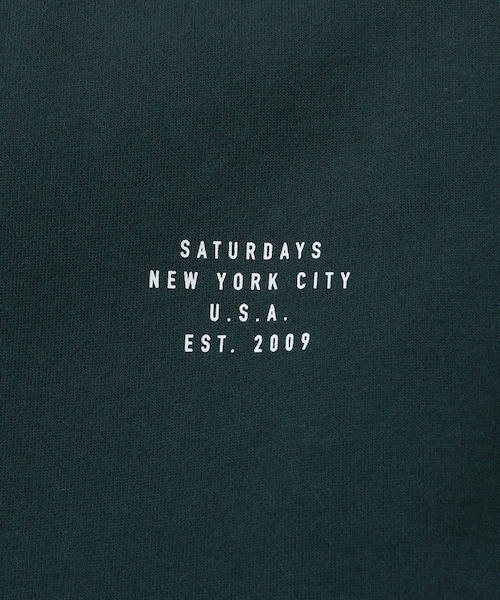 Saturdays NYC（サタデーズ ニューヨークシティ ）の「Bowery Established Crew Sweatshirt（スウェット・レディース・ブラック/ブラウン/グリーン・L/M/S）」の19枚目の写真