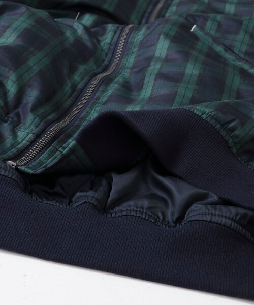 KBF（ケイビーエフ）の「BIGギャザースリーブMA-1（MA-1・レディース・BLACK/IVORY/BLACKWATCH・one）」の16枚目の写真