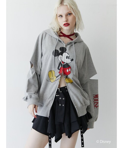 jouetie（ジュエティ）の「【ミッキー＆ミニー】ダブルZIPスリット