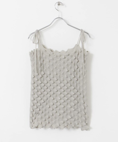 URBAN RESEARCH DOORS(アーバンリサーチドアーズ)の「OPEN SESAME CLUB durian camisole(キャミソール・レディース・BLACK/GRAY・one)」の8枚目の写真