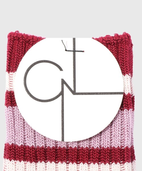 ADAM ET ROPE'(アダムエロペ)の「【CONLEAD/コンリード】College wool Short(ソックス/靴下・メンズ・ブラック・M)」の3枚目の写真