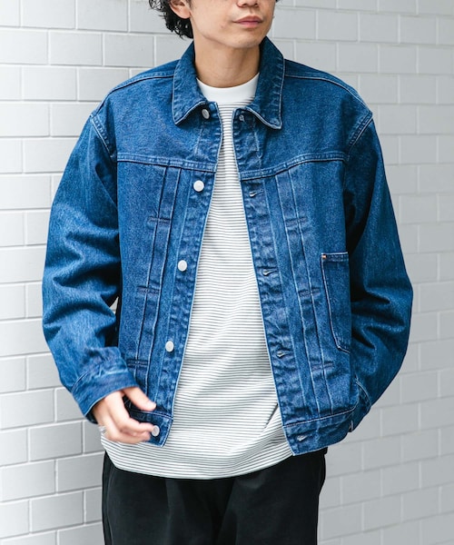 URBAN RESEARCH DOORS（アーバンリサーチドアーズ）の「FORK&SPOON　JFデニムジャケット（デニムジャケット・メンズ・ONEWASH/USED・4/5）」の4枚目の写真