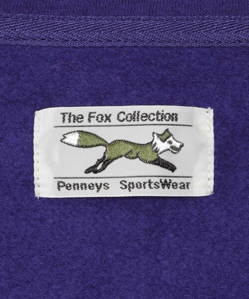 URBAN RESEARCH DOORS(アーバンリサーチドアーズ)の「『別注』PENNEYS×DOORS THE FOX ハーフジップスウェット(スウェット・メンズ・ASH GRAY/CHARCOAL/PURPLE・M/L/XL)」の18枚目の写真