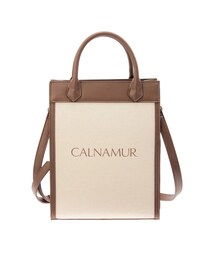 CALNAMUR | LOGO CANVAS TOTE(ハンドバッグ)