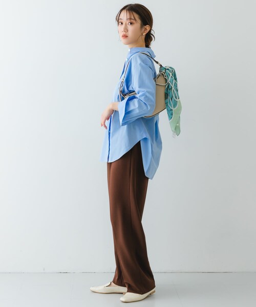 RODE SKO（ロデスコ）の「アソート柄スカーフ（バンダナ/スカーフ・レディース・GREEN/L.BLUE/YELLOW/NAVY・one/One）」の17枚目の写真