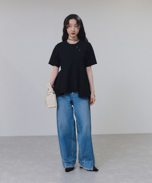 ADAM ET ROPE'（アダムエロペ）の「【サステナブル】ヘアバンド（ヘアバンド・レディース・ブラック/ダークブラウン・F）」の11枚目の写真