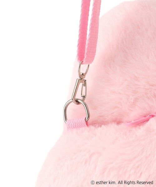 ROPE' PICNIC（ロペピクニック）の「【Esther Bunny/エスターバニー】【WEB限定】フェイスショルダーバッグ リボンバニー（ショルダーバッグ・レディース・ピンク・F）」の7枚目の写真