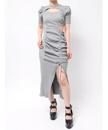 EATME | 【新色追加】デコルテリブワンピース(ワンピース)