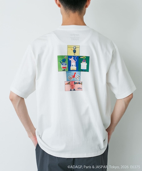 URBAN RESEARCH DOORS(アーバンリサーチドアーズ)の「『別注』Savignac×DOORS プリントTシャツ(Tシャツ/カットソー・メンズ・WHITE1/WHITE2/IVORY/WHITE3/TOP GRAY1/CHARCOAL2/CHARCOAL1/TOP GRAY2/MOCHA/OATMEAL/BLUE/LIGHT BLUE/NAVY/LAVENDER/VERMILLION・M/L/XL)」の18枚目の写真