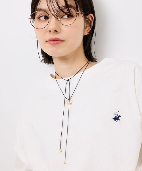ROPE' PICNIC(ロペピクニック)の「マルチWAYサークルトップコードネックレス(ネックレス・レディース・ゴールド/シルバー・F)」の2枚目の写真