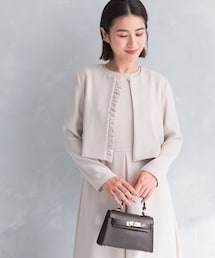 URBAN RESEARCH ROSSO（アーバンリサーチロッソ）の「kaene　シフォンフリルジャケット（その他アウター）」