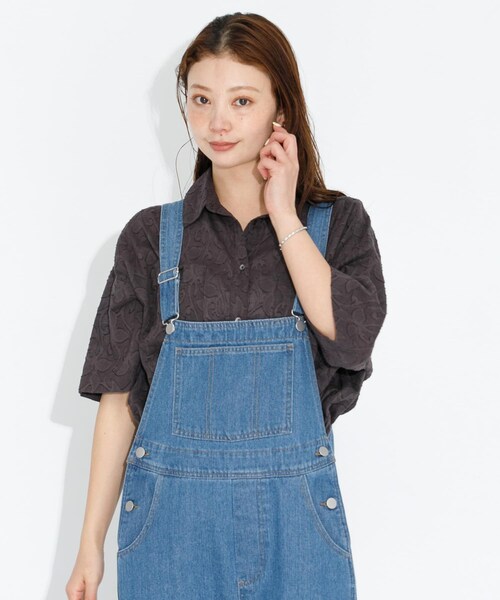 URBAN RESEARCH Sonny Label（アーバンリサーチサニーレーベル）の「デニムオーバーオール（サロペット/オーバーオール・レディース・ワンウォッシュ/インディゴ・FREE）」の16枚目の写真