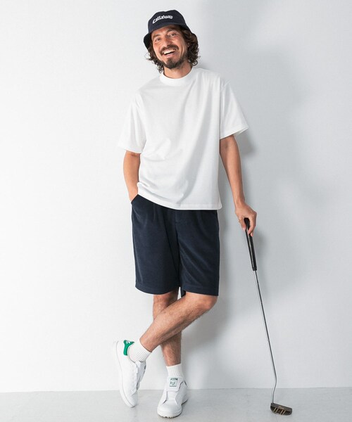 URBAN RESEARCH Sonny Label（アーバンリサーチサニーレーベル）の「OOPS　パイルショーツ（その他パンツ・メンズ・BLACK/GRAY/NAVY・M/L/XL）」の20枚目の写真