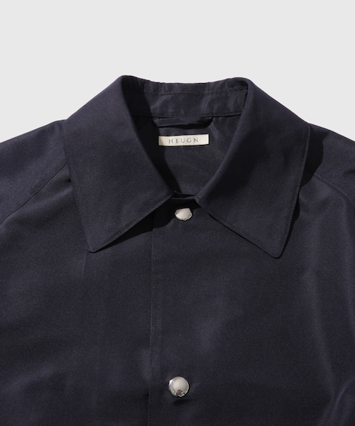 ADAM ET ROPE'（アダムエロペ）の「【HEUGN/ユーゲン】Laurence Silk Pe（ダウンジャケット/コート・メンズ・ネイビー・1/2/3）」の5枚目の写真