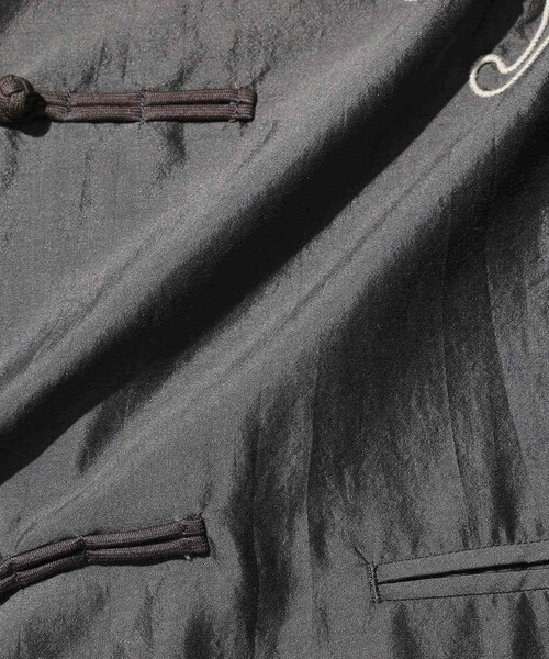 ADAM ET ROPE'(アダムエロペ)の「【mando/マンド】china jacket gunmetal(その他アウター・メンズ・チャコール・2/3)」の15枚目の写真