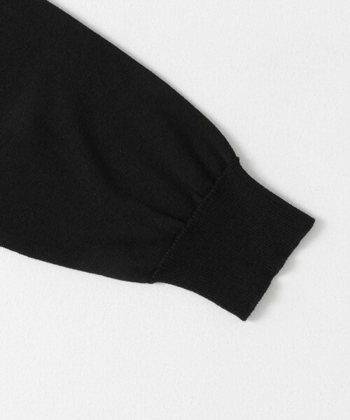 ITEMS URBANRESEARCH（アイテムズ アーバンリサーチ）の「ハイゲージ天竺ニット カーディガン（カーディガン/ボレロ・メンズ・MNT/BLK・M/L）」の12枚目の写真