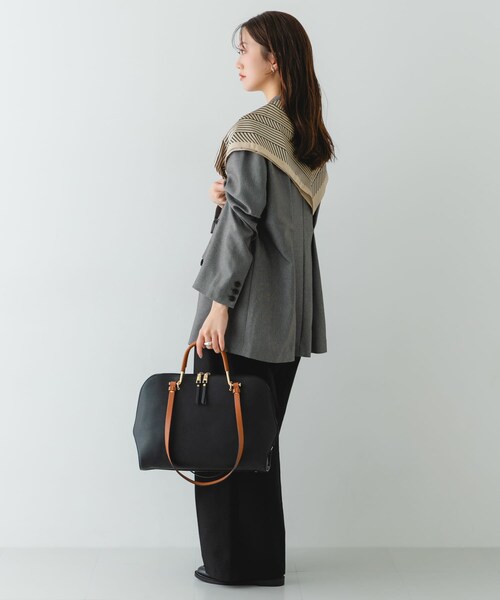 RODE SKO（ロデスコ）の「『インフルエンサーayaさんコラボ』2WAYハンドバッグ（ハンドバッグ・レディース・BLACK/MOCHA/L.BEIGE・One）」の12枚目の写真