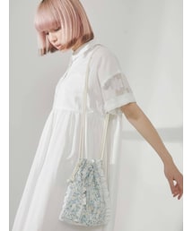 merry jenny | flowerレースポシェット(ハンドバッグ)