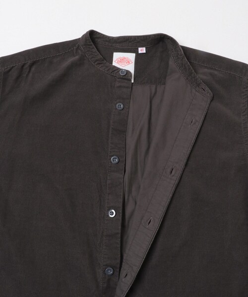 URBAN RESEARCH DOORS（アーバンリサーチドアーズ）の「DANTON　BAND COLLAR SHIRTS LONG-SLEEVE（シャツ/ブラウス・メンズ・LT.GREY/CHARCOAL/SAND BEIGE・38/40/42）」の13枚目の写真
