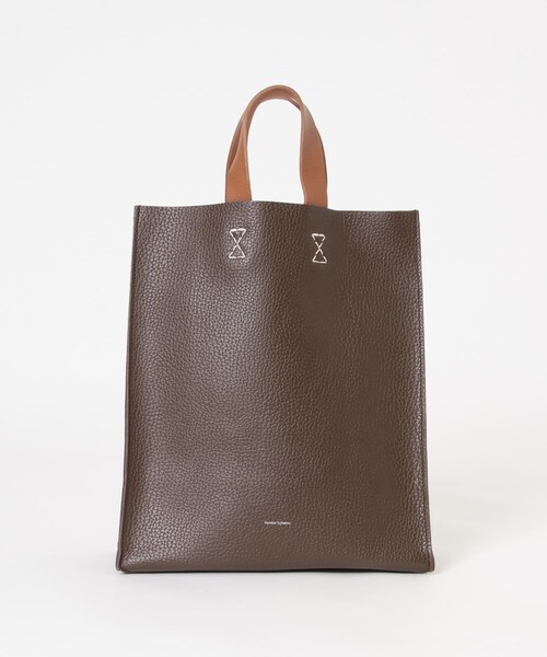 URBAN RESEARCH（アーバンリサーチ）の「Hender Scheme　paper bag big（トートバッグ・メンズ・dark brown/black/taupe/navy・FREE）」の11枚目の写真