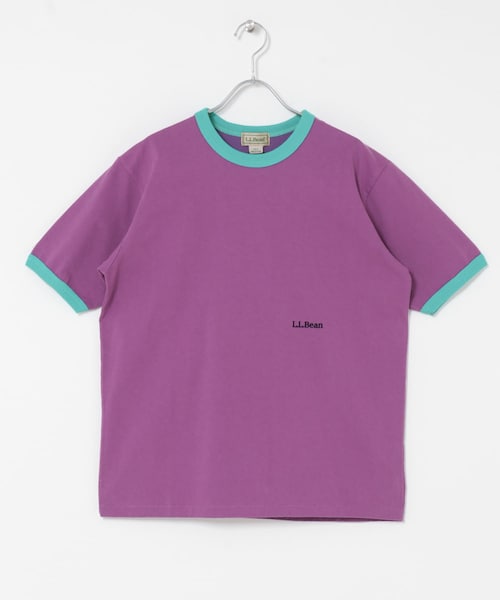 URBAN RESEARCH DOORS(アーバンリサーチドアーズ)の「L.L.Bean JAPAN EDITION SHORTSLEEVERINGER T-SHIRTS(Tシャツ/カットソー・レディース・OATMEAL/TOPGREY/TOP GOLD/MAGENTA・M)」の3枚目の写真