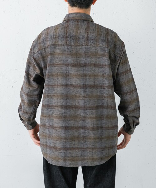 URBAN RESEARCH（アーバンリサーチ）の「モールクラシックシャツ（シャツ/ブラウス・メンズ・NAVY/BLACK/L.CHECK/D.CHECK・M/L）」の14枚目の写真