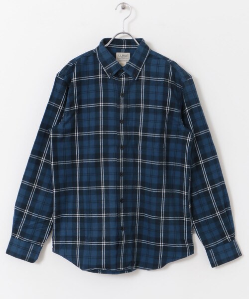 URBAN RESEARCH DOORS(アーバンリサーチドアーズ)の「L.L.Bean ScotchPlaidFlannelShirts(シャツ/ブラウス・レディース・Swan/IndigoTart・M)」の4枚目の写真