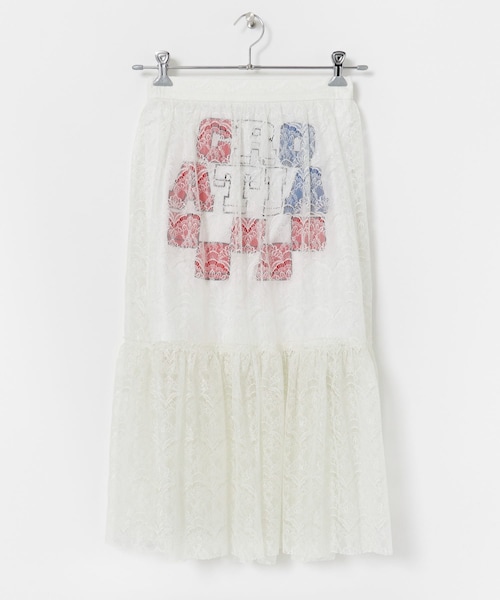 THE GOODLAND MARKET(ザグッドランドマーケット)の「SREU Layered Lace Skirt(スカート・レディース・WHITE1/WHITE2/BLACK1/BLACK2・M)」の1枚目の写真