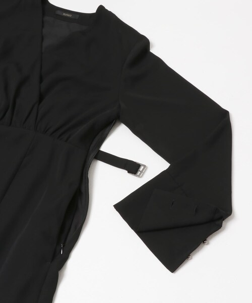 URBAN RESEARCH ROSSO（アーバンリサーチロッソ）の「マルチWAYカシュクールワンピース（ワンピース・レディース・BLACK/BROWN・Free）」の7枚目の写真