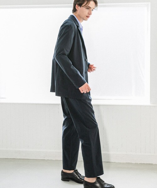URBAN RESEARCH（アーバンリサーチ）の「『撥水』SOLOTEX STRETCH JACKET（テーラードジャケット・メンズ・D.NAVY/BLACK/ICE GRAY・S/M/L）」の19枚目の写真