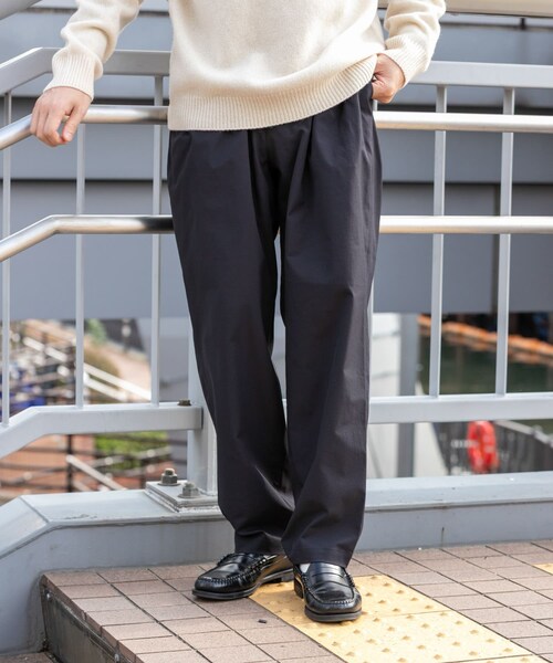 URBAN RESEARCH ROSSO(アーバンリサーチロッソ)の「『セットアップ対応』MARUI ORIMONO 3H DryFabricストレッチ2タックパンツ(その他パンツ・メンズ・NAVY/BLACK・M/L/XL)」の16枚目の写真