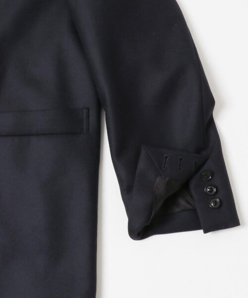 URBAN RESEARCH（アーバンリサーチ）の「ULTERIOR　MELTON DB JACKET（テーラードジャケット・メンズ・DEEP NAVY・4/5）」の9枚目の写真