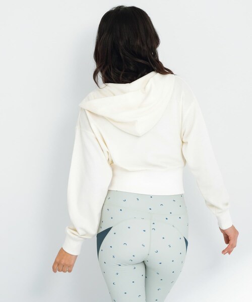 URBAN RESEARCH Sonny Label（アーバンリサーチサニーレーベル）の「SLAB　Short Zip Parka（パーカー・レディース・オフ/オートミール/杢グレー・FREE）」の8枚目の写真