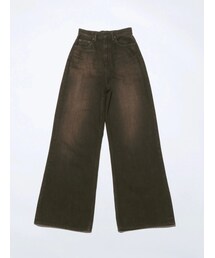 【VEQUM】RIM WIDE JEANS