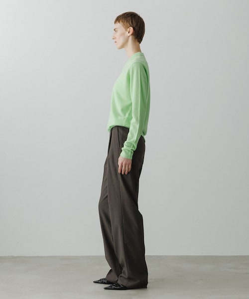 ADAM ET ROPE'（アダムエロペ）の「【EMOELLE】ベルテッドスラックス（スラックス・レディース・グレー系/キャメル系・36/38）」の10枚目の写真