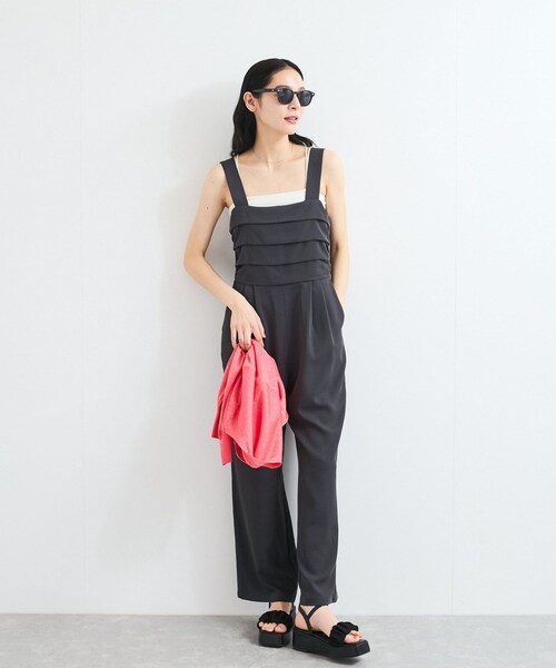 VIS（ビス）の「クリアフレームファッショングラス（サングラス・レディース・ブラック/グレー/ブラウン系/その他・F）」の6枚目の写真