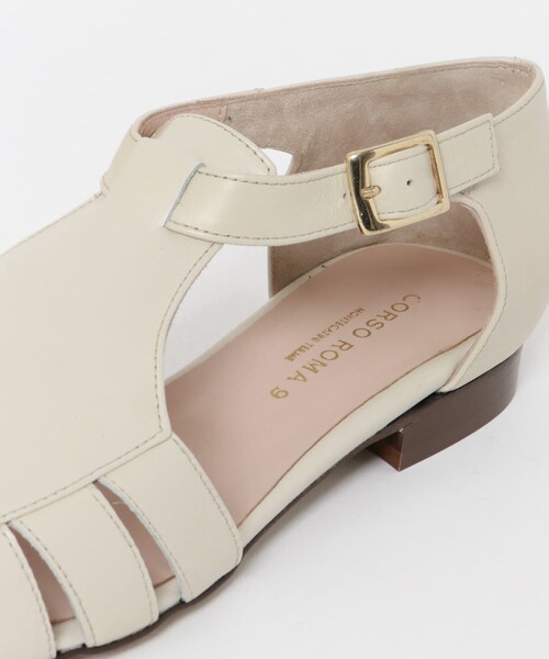 かぐれ(カグレ)の「『一部WEB限定カラー』CORSO ROMA, 9 STRAP SANDAL(サンダル・レディース・LATEE/NERO・36/37/38)」の5枚目の写真