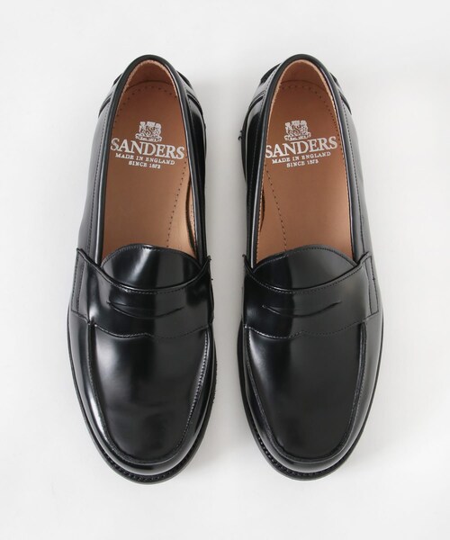 URBAN RESEARCH(アーバンリサーチ)の「『別注』Sanders×URBAN RESEARCH Butt Seam Loafer(ドレスシューズ・メンズ・BLACK・6/6.5/7/7.5/8)」の7枚目の写真