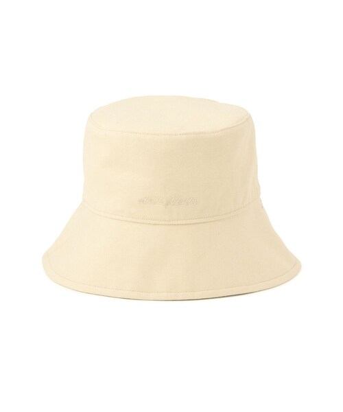 ROPE' PICNIC（ロペピクニック）の「【UVカット・前後2WAY】マルチウェイフラワーリバーシブルハット（ハット・レディース・ブラック/キナリ・F）」の17枚目の写真