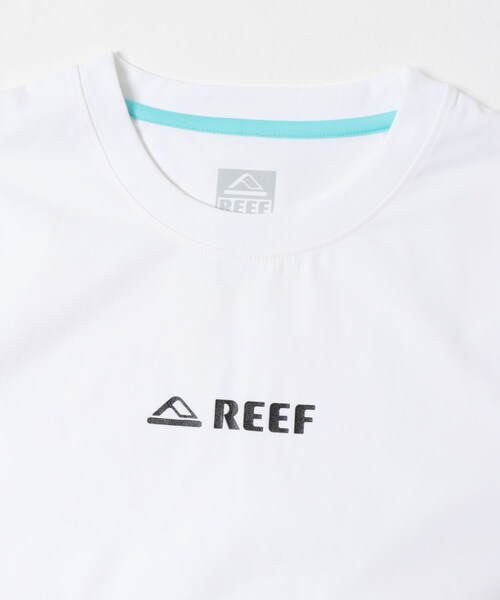 URBAN RESEARCH Sonny Label（アーバンリサーチサニーレーベル）の「REEF　1POINT LOGO RASH TANK-TOP（タンクトップ・メンズ・WHT/BLK・M/L）」の8枚目の写真