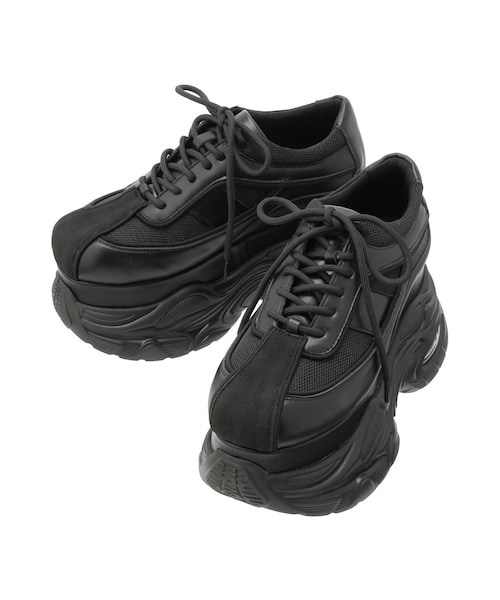 EMODA（エモダ）の「BULKY SOLE SNEAKER（その他シューズ・レディース・グレー/ブラック・S/M/L）」の2枚目の写真