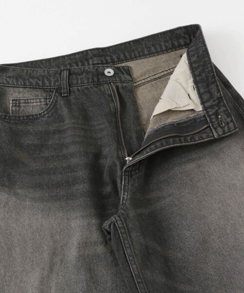 SENSE OF PLACE by URBAN RESEARCH（センスオブプレイスバイアーバンリサーチ）の「『ユニセックス』ヴィンテージライクデニムワイドパンツ（デニムパンツ・メンズ・D.INDIGO/BLACK・M/L）」の18枚目の写真