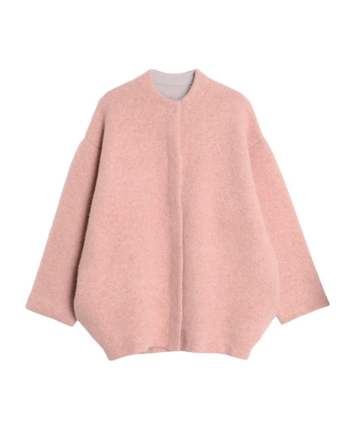 ELENDEEK（エレンディーク）の「CN RACCOON MIX WCD（カーディガン/ボレロ・レディース・アイボリー/ライトグレー/グレー/レッド/ピンク/イエロー/ミントグリーン/ネイビー/ラベンダー/ベージュ/ミディアムグレー/アイスブルー・01/02）」の13枚目の写真