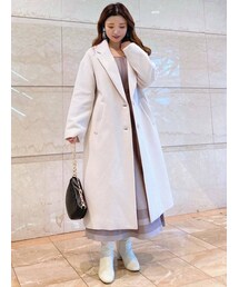 MERCURYDUO | ウールチェスターコート(チェスターコート)