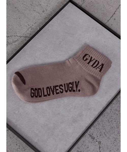 GYDA（ジェイダ）の「GYDA SOX（ソックス/靴下・レディース・オフホワイト/グレー/ブルー/パープル/ブラウン・F）」の8枚目の写真