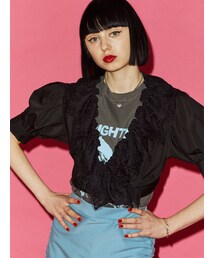 jouetie | カシュクールコットンレースブラウス(シャツ/ブラウス)