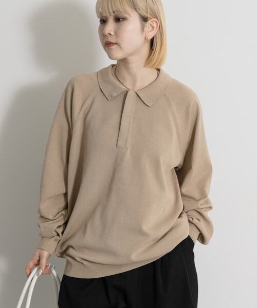 TONY RAGLAN POLO KNIT 【公式通販】