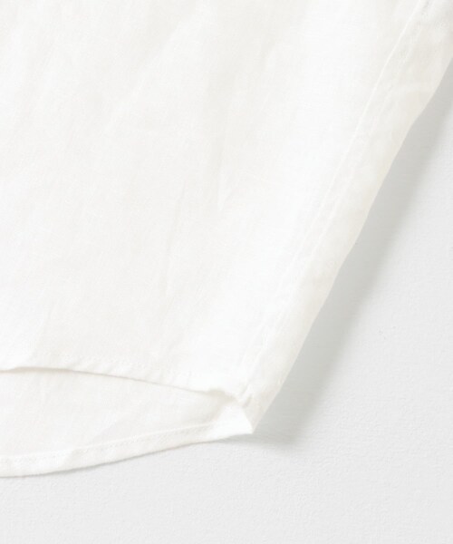 URBAN RESEARCH（アーバンリサーチ）の「LINEN SHORT-SLEEVE SHIRTS（シャツ/ブラウス・メンズ・WHITE/BLUE/BROWN/D.NAVY・S/M/L）」の12枚目の写真