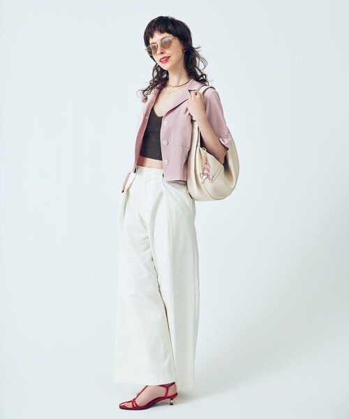 VIS(ビス)の「【Chocomoo】VIS別注マルチチャーム(チャーム・レディース・ブラック/ピンク・F)」の14枚目の写真