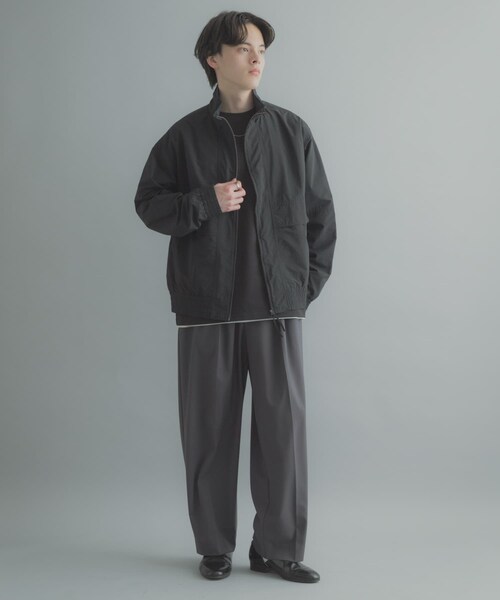 SENSE OF PLACE by URBAN RESEARCH(センスオブプレイスバイアーバンリサーチ)の「リップストップナイロンブルゾン(ブルゾン・メンズ・BLACK/BROWN/YELLOW・M/L)」の11枚目の写真